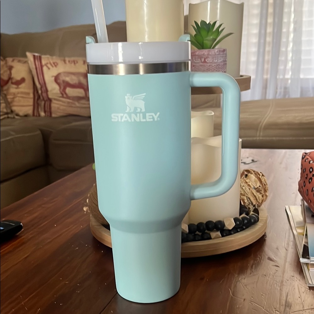 Stanley Blue Insulated Mug with Handle